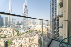 Nasma Luxury Stays - Burj Royale 2BR Apartment in Downtown With Views